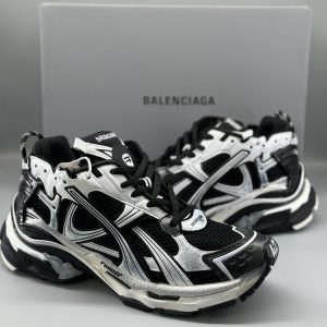 Balenciaga Runner White Black White