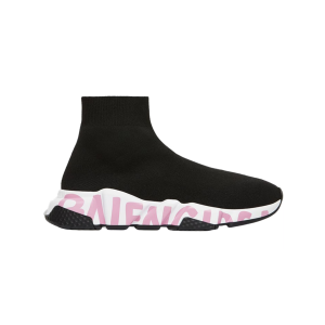 Balenciaga Speed Graffiti Black Pink (W) 605942W2DB71956