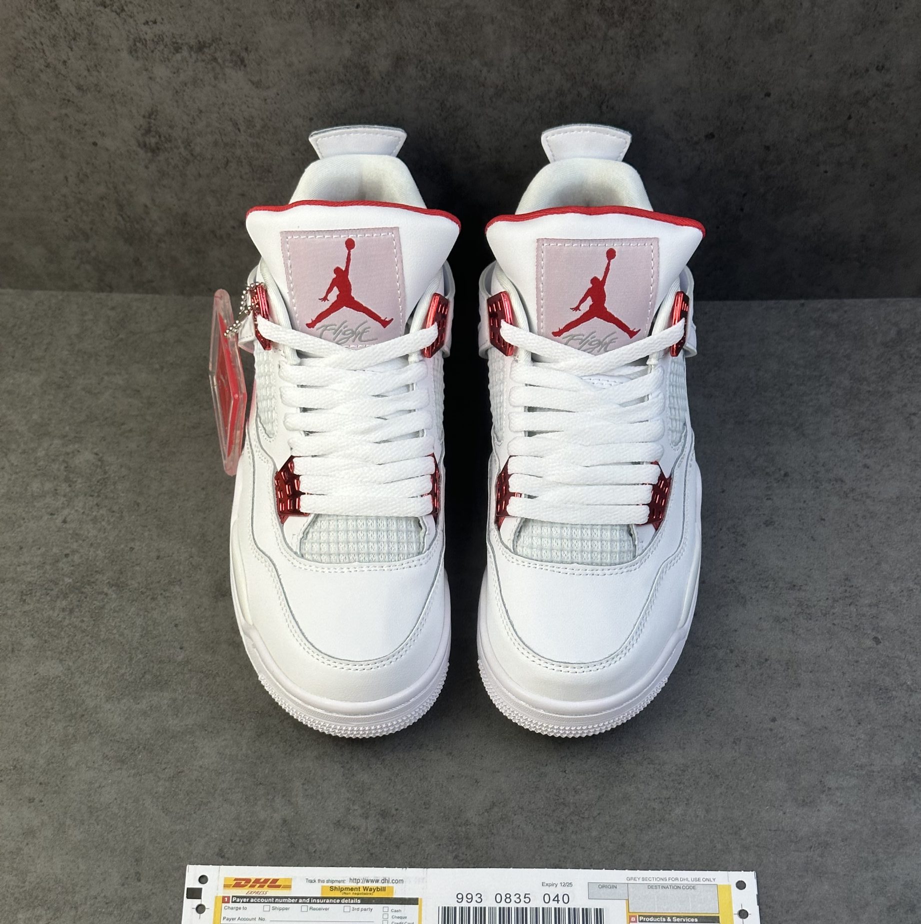 Jordan 4 Metallic Red