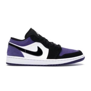 Jordan 1 Low Court Purple