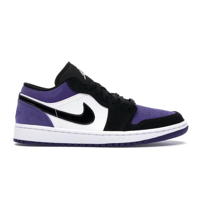 Jordan 1 Low Court Purple
