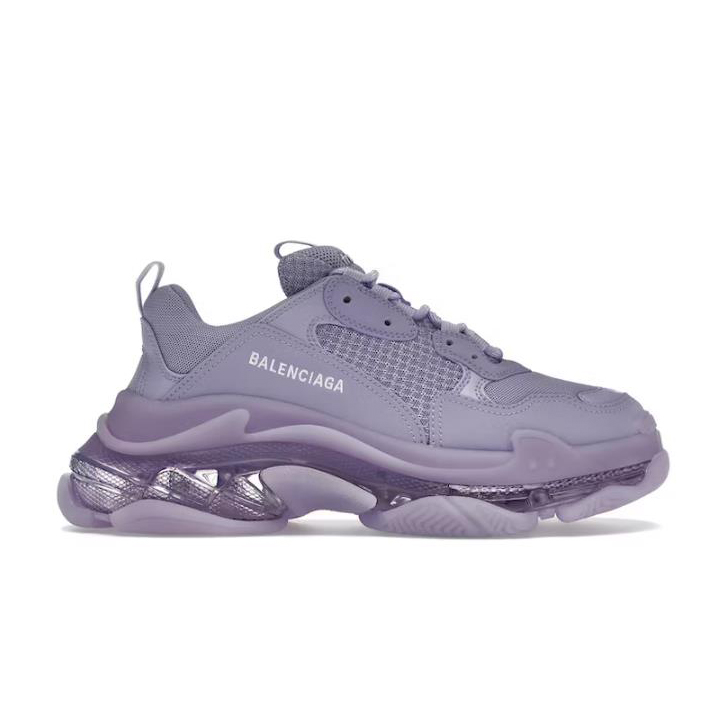 Balenciaga Triple S Clear Sole Purple