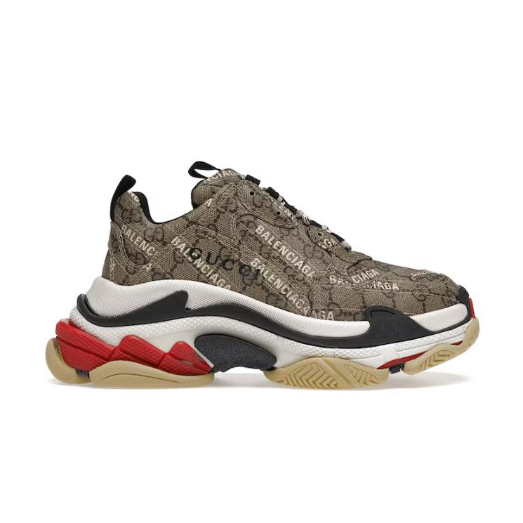 Gucci x Balenciaga The Hacker Project Triple S Beige