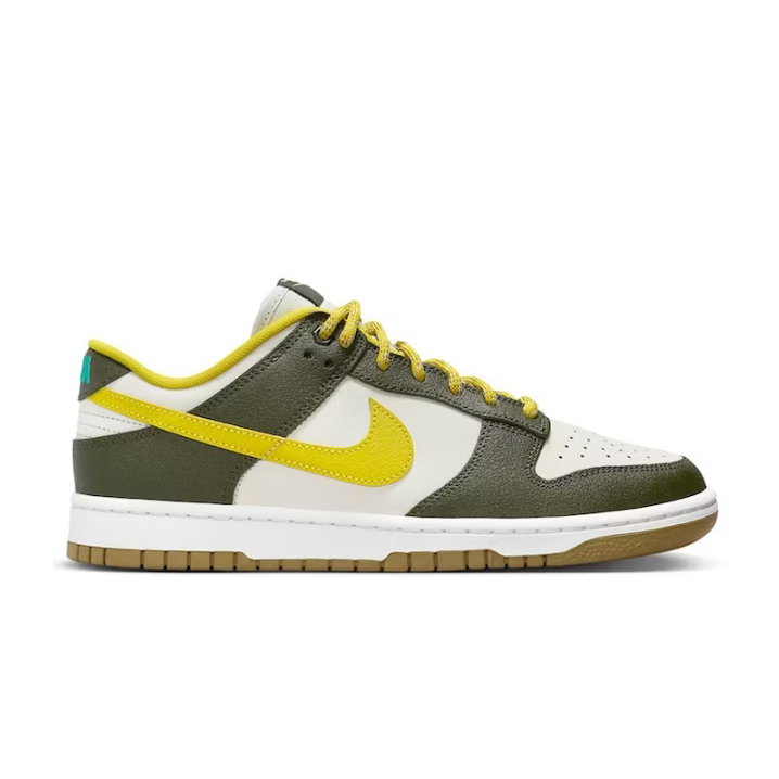 Nike Dunk Low Retro Premium Cargo Khaki Vivid Sulfur