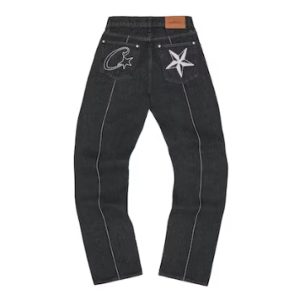 Corte*z C-Star Stitch-Down Jeans Black