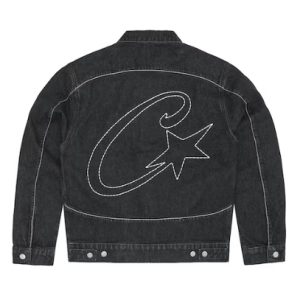 Corte*z C-Star Stitch-Down Denim Jacket Black