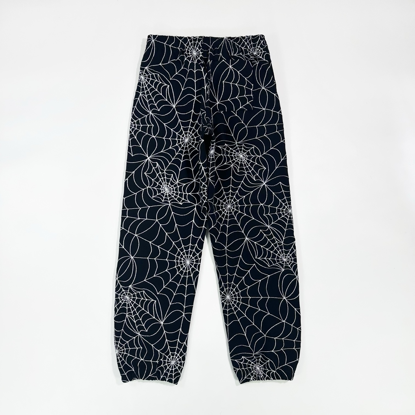 Sp5der AOP Web Sweatpants Black