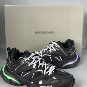 Balenciaga Track Puttee Black Led Track 542023 W1HB 1912