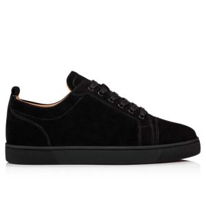 Christian Louboutin Louis Junior Sneakers Veau velours Black 3170052B074
