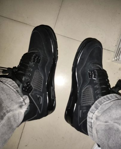 Air Jordan 4 Retro Black Cat CU1110-010 photo review