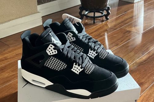 Air Jordan 4 Retro White Thunder FQ8138-001 photo review