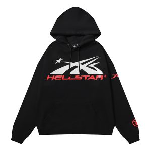 Hellstar Sport Logo Hoodie Black 9357 1SS240106SH BLAC