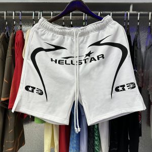 Hellstar Warm Up Shorts White FH0080