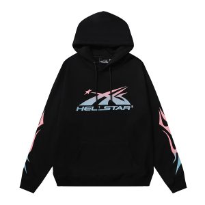 Hellstar Sport Hooded Sweatshirt Logo Black FH00105