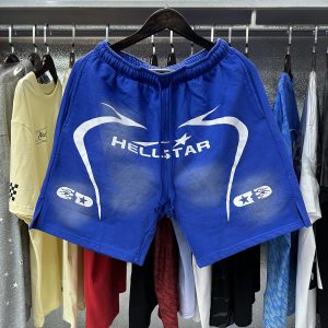 Hellstar Warm Up Shorts Blue FH0080