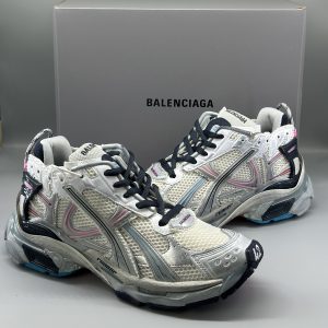 Balenciaga Runner Sneaker Off-White Gray 242342M237025