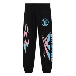 Hellstar Sweatpants Logo Black FH00105