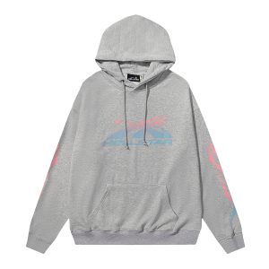 Hellstar Sport Hooded Sweatshirt Logo Grey FH00105