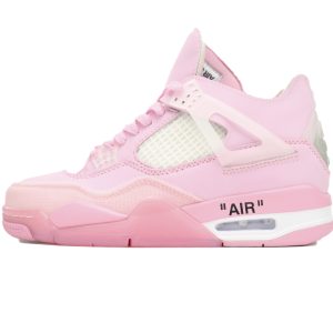【B】Air Jordan 4 Off White Pink