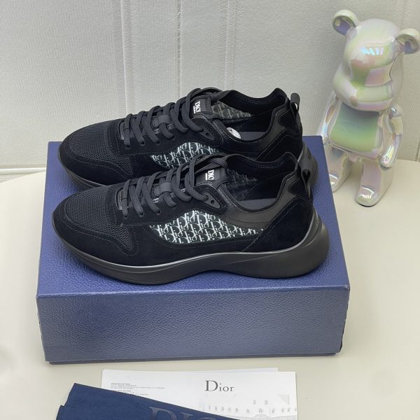 Dior B25 Runner Black Green 3SN283YUH_H900