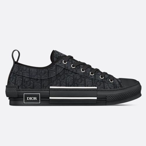 Dior B23 Low Top Logo Oblique Black 3SN249ZSA_H969