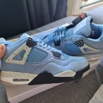【B】Air Jordan 4 Retro University Blue CT8527-400 photo review