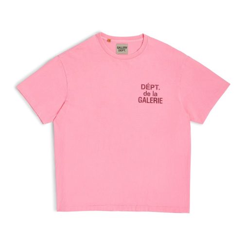 Gallery Dept. French T-shirt Flo Pink  FT-1056