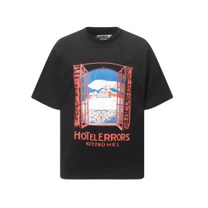 Gallery Dept. Print T-shirt Black D3290