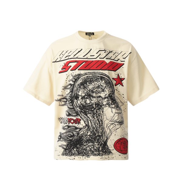 Gallery Dept. Print T-shirt Beige HE704