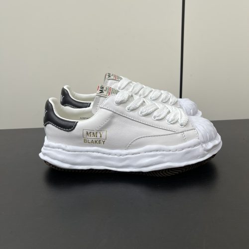 Maison Mihara Yasuhiro Blakey OG Sole Leather Low White A06FW702