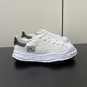 Maison Mihara Yasuhiro Blakey OG Sole Canvas Low White A08FW735