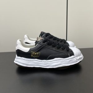 Maison Mihara Yasuhiro Blakey OG Sole Leather Low Black A06FW702