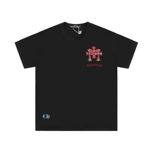 Chrome Hearts Cross T-shirt Black KE266