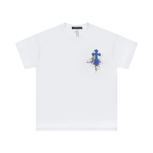 Chrome Hearts Cross T-shirt White KE257