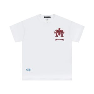 Chrome Hearts Cross T-shirt White KE266