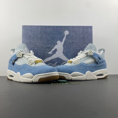 Air Jordan 4 Retro TEX Denim Worn Blue IB6716-100